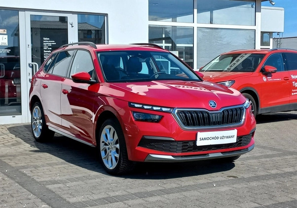 Skoda Kamiq cena 103900 przebieg: 51753, rok produkcji 2021 z Poniatowa małe 562